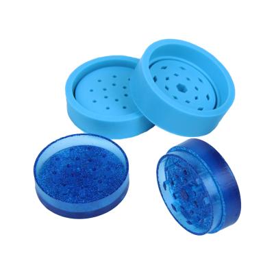 China Tray Resin Epoxy Mold Grinding Smoke Viable Round Silicone Mold Cigarette Holder for sale