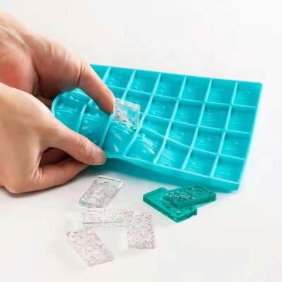 China Decoration DIY China Silicone Molde De Silicone Resina Silicone Molds Storage Box Resin Mold Domino for sale