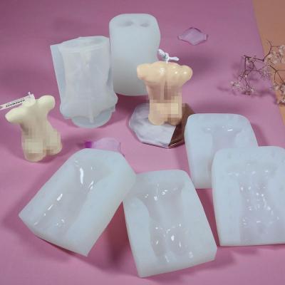 China Carving Model Body Model Pregnant Silicone Mold Soap Mold Wax Mold DIY Epoxy Resin Stocked Crafts for sale