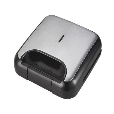 China Easily Cleaned All Time Best Selling Breakfast Sandwich Maker With Good Custom Fixed Plate Design Black OEM Wrap for sale