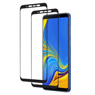 China Full Cover 9H Anti-scratch/Anti-fingerprint 3D Curved Tempered Glass For Samsung Galaxy A9 2018 Explosion-proof Tempered Glass Screen Protector for sale