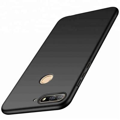 China 100% Eco-friendly Matte Protective Phone Case Warm Soft Full Covers For Huawei Y7 2018 Case for sale