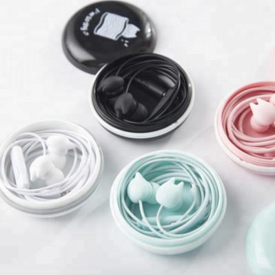 China Low Price Comfortable Wired Cheap Earphone Cute Stereo Cartoon In Ear Headset for sale