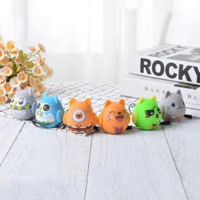 China Cheap Mini Portable Outdoor Mini K02 Cartoon Animal Wireless Speaker Creative Subwoofer Loudspeaker for sale