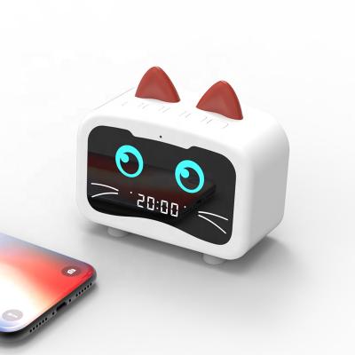 China Newest Video Call Alarm Clock Mini Speaker M1 Altavoces Talking Bocinas Portable Wireless Cat Speaker With Christmas Gifts for sale