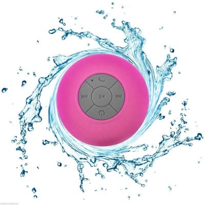 China Wireless Waterproof Blue Tooth Mushroom Tooth Mushroom BTS 06 Stereo Shower Speaker for sale