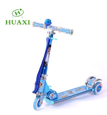 China Best child folding scooter/bule kick folding scooters for girls/boys for sale