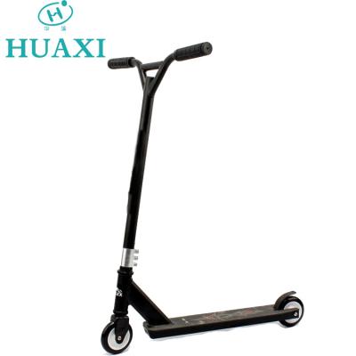 China 100mm PU with alu. pro core stunt scooter adult foot scooter for sale