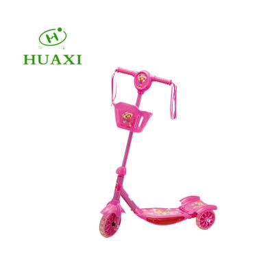 China Adjustable 3 Wheel Cartoon Kick Scooter For Kids Factory Online for sale