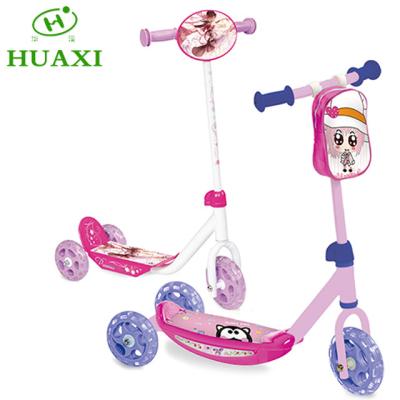 China 2019 PVC Best Selling 3 Wheel Kids Scooter for sale