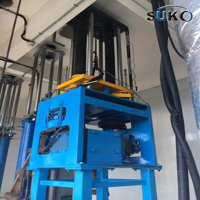 China Einfache Installation PTFE Plastik Paste Extruder Maschine 30KW 380V PTFE Paste Extrusion zu verkaufen