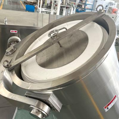 China DN100 Butterfly Valve Ensures Homogeneous Mixing In Bronze Powder Mixing Machine for sale