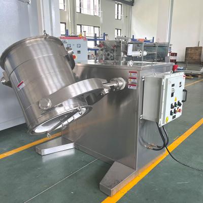 China V-100 PTFE V Type Powder Mixing Machine For Cosmetics Industry for sale