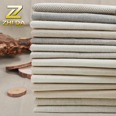 China Fashion 45% Cotton Blend 100% Anti-Static Linen Home Textile Fabric for sale