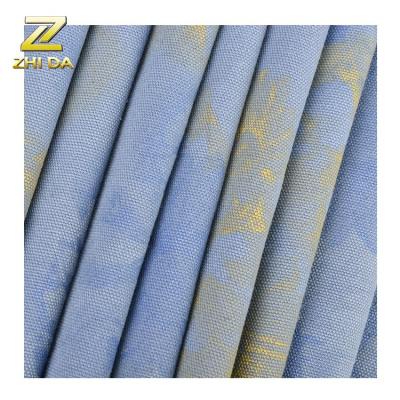 China Wholesale 16oz Dump Print Tear-Resistant Tie Dyed Fabrics Printing 100% Cotton Fabric For Small Canvas Tote Bags for sale