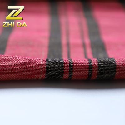 China Viable Wholesale Canvas Line 100% Stripe Style Fabric For Bags for sale