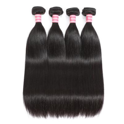 China Silky Straight Wave Brazilian Hair In China Double Drawn Cuticle Aligned Raw Virgin Hair Unprocessed Mink Brazilian Human Hair Weaving Bundles for sale