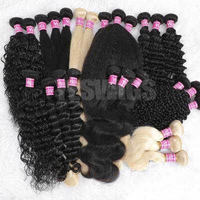 China Wholesale Loose Wave Yeswig Hair Products For Color Women Cuticle Aligned Malaysian Virgin Human Hair Double Weft Bundles Dispenser Extension for sale