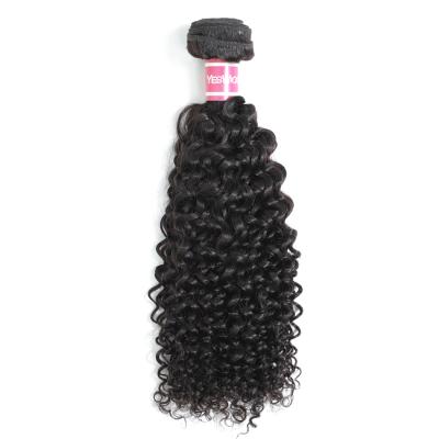 China Curly Curly Hair Supplier Yeswigs Kinky Curly Extensions 100 Bundles Original Indian Human Hair Free Sample Natural Virgin Hair for sale