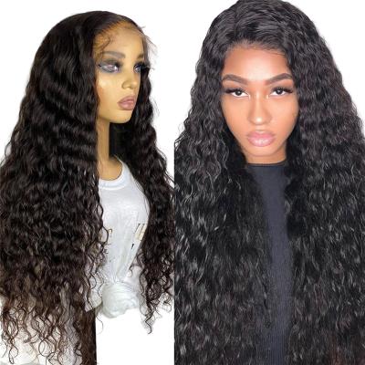 China Factory Sale 13X6 Inch Lace Closure Wig Raw Peruvian Natural Hair Color Kinky Curly Wigs Virgin Hair Supplier Factory for sale