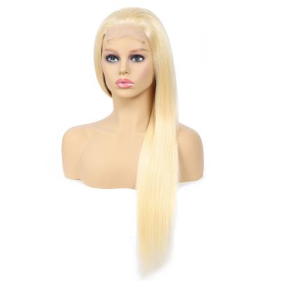 China Straight 4x4 Closure 613 Wigs Peruvian Blonde Virgin Hair Wigs For Women Peruvian Human Hair Lace Front 613 Wigs Color for sale