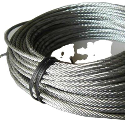 Cina Industry Stainless Steel Wire Rope / Galvanized Steel Wire Rope in vendita