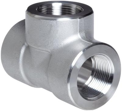 중국 Pipe Lines Connect Pipe Fittings 4 Inch 304Stainless Steel High Quality Black Steel Pipe Tee 판매용