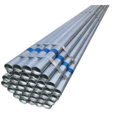 China Structure Pipe 1inch 2inch 4inch Galvanized Steel Pipe Price Per Kg Schedule 80 Galvanized Pipe à venda