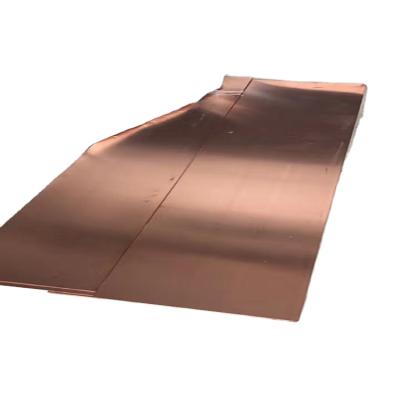 China Full Range Price 99.999% Purity C1100 C1220 Copper Sheet Plate 4x8 Copper Sheet à venda