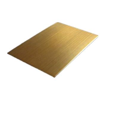 Chine C26800 Electrical High Quality Brass Sheet H62 H59 Brass Plate For Decoration Sheet à vendre