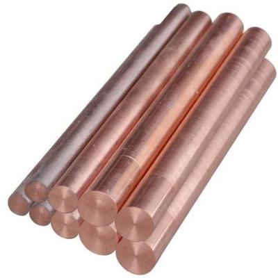 China 99.9% Pure Industrial Copper Wiring Iron Bar 3mm 8mm Ground Copper Rod For Sale for sale