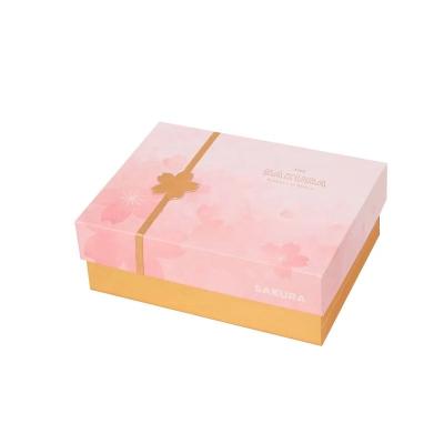 China Recycled Materials Double Layer Base And Lid Box Luxury Soap Perfume Gift Set Package Box for sale