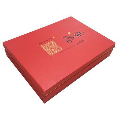 China Recyclable High Quality Wholesale Cardboard Fin Lid Paper Biodegradable Rigid Paper Gift Box for sale