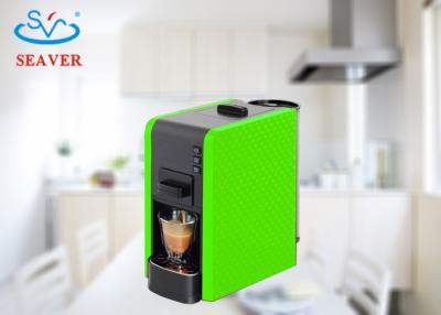 China Thermoblock With PCB Green Coffee Maker With Detachable Water Reservoir for sale