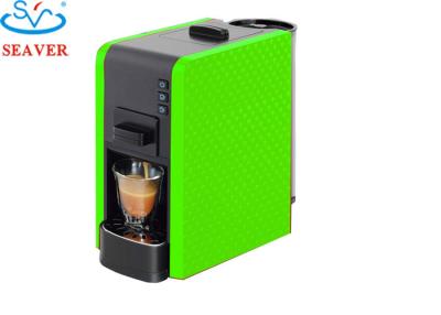 China Workplace Green 1 Cup Coffee Maker With Adjustable Coffee Mouth / Nozzle / Tap for sale