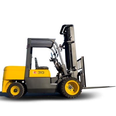 China Mini factory warehouse truck smart forlift whole mast optional diesel forlift 1ton 1.5ton 3m 4m 6m diesel forklift for sale