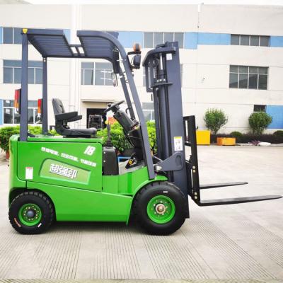 China Hotels 2.5Ton 3 Ton Electric Li-ion Forklift 80V Compact Size Counterweight Battery Operated Forklift Charging for sale