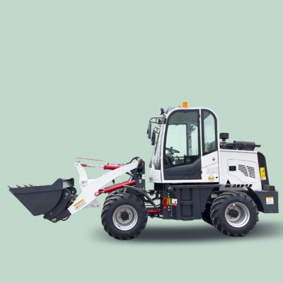 China Agricultural Machinery Mini Loader ZL 08 ZL 10 Wheel Loaders Rating Front End Load 1 Ton 1.5 Ton 1.6 Ton 1.8 Ton 2 Ton Articulated Mini Wheel Loader for sale