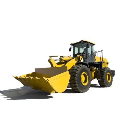 China Factory direct sale joint 5 ton articulated front end loader machine 6t new 5 ton agricultural machinery with joystick wheel loader for sale