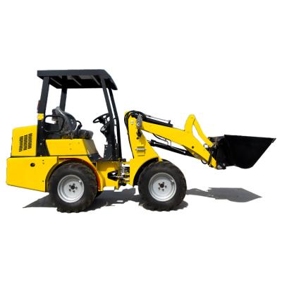 China 0.6T Earth Moving Machinery EPA4 Engine Best Agricultural Mini Small Wheel Loader For Sale for sale