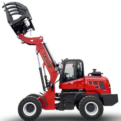 China Agricultural Machinery Sale BESLA Machinery Telescopic Front Loader 2 Ton Mini Telescopic Wheel Loader for sale