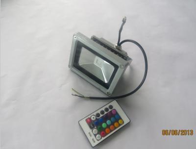 China High Quality 10w 20w 30w 50w  RGB Color LED Floodlight Lamps Aluminum+Tempered Glass for sale