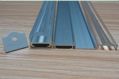 China 1000mmX19mmX8mm 6000 Series Grade LED aluminium profile for LED Strips and Rigid Bar for sale