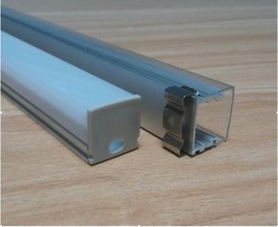 China 1000mmX21mmX21mm 6000 Series Grade LED aluminium profile for LED Strips and Rigid Bar for sale