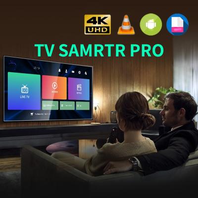 China Supports 1-3 devices IPTV smarters subscription 4k IPTV M3u smarters iptv subscription reseller panel pro with 18+ credits for sale