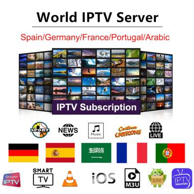 China 18 IPTV Subscription for 12 Months Work Stable Without Support IOS Android Deadening Box for sale