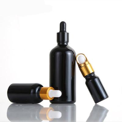 China Personal Care 10ml 20ml 30ml Amber Glass Dropper Essential Oil Bottle Customize 50ml Frosted Cosmetic Bottle for sale