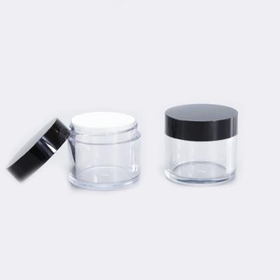 China Skin Care Cream Cosmetics Storage Container 250g 300g Clear Pet Plastic Jar With Plastic Screw Top for sale