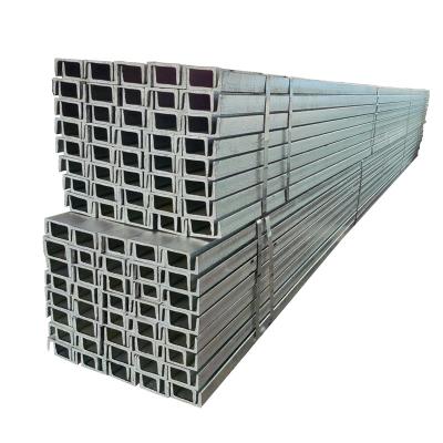 China Good Quality S355JR Building Construction , S235JR Hot Rolled Channel Steel U-steel for sale