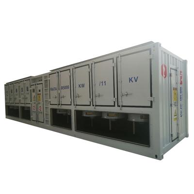 China Data Center 1500 - 5000 KW Power Supply Load Bank Testing High Voltage Equipment Wiring Remote Operation High Voltage Load Bank for sale